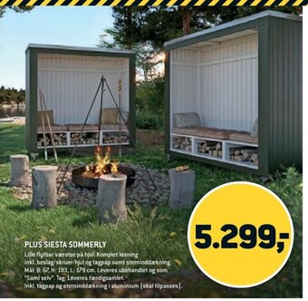 XL-BYG PLUS SIESTA SOMMERLY tilbud