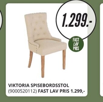 My Home VIKTORIA SPISEBORDSSTOL tilbud