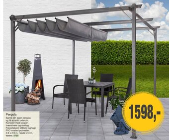 Harald Nyborg Pergola tilbud