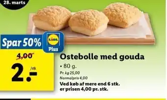 Lidl Ostebolle Med Gouda 80g tilbud