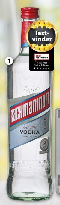 Lidl Vodka 70cl tilbud
