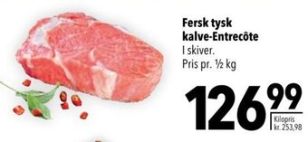 Citti Fersk tysk kalve-Entrecôte tilbud