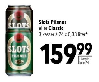 Citti Slots Pilsner eller Classic tilbud