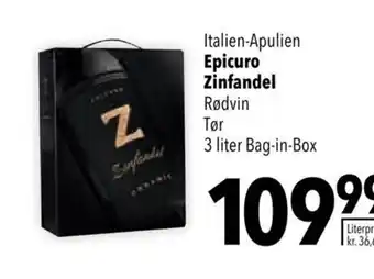 Citti Italien-Apulien Epicuro Zinfandel tilbud