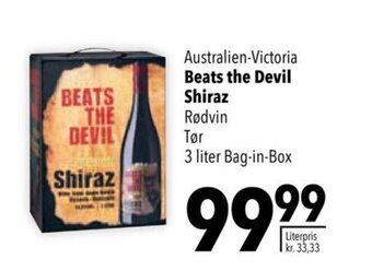 Citti Australien-Victoria Beats the Devil Shiraz tilbud
