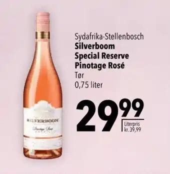Citti Sydafrika-Stellenbosch Silverboom Special Reserve Pinotage Rosé Tør 0,75 liter tilbud