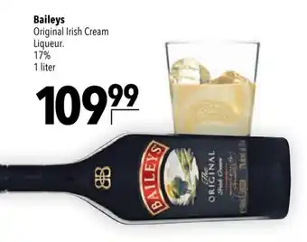Citti Baileys Original Irish Cream Liqueur. 17% 1 liter tilbud