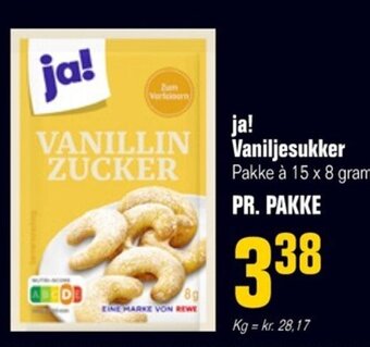 Otto Duborg ja! Vaniljesukker tilbud