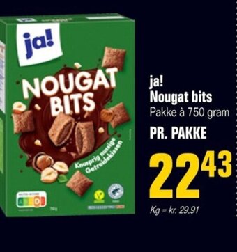 Otto Duborg ja! Nougat bits tilbud