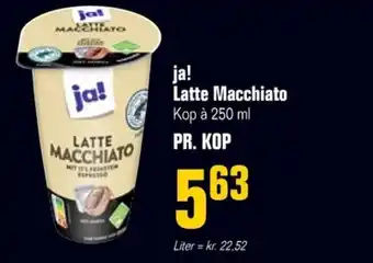 Otto Duborg ja! Latte Macchiato Kop à 250 ml tilbud