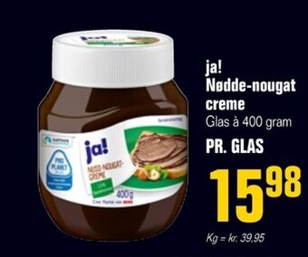 Otto Duborg ja! Nødde-nougat creme tilbud