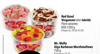 Citti Red band vingummi eller lakrids tilbud
