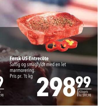 Citti Fersk us-entrecôte tilbud