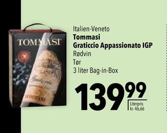 Citti Tommasi graticcio appassionato igp tilbud