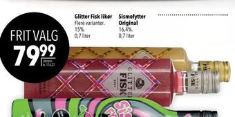 Glitter fisk likør