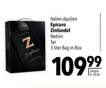 Citti Epicuro zinfandel tilbud