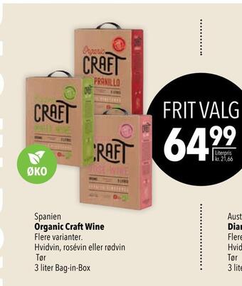 Citti Organic craft wine tilbud