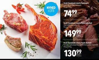 Citti Fersk tomahawk steak af tysk oksekød tilbud
