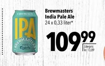 Citti Brewmasters india pale ale tilbud