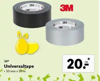 Lidl 3M Universaltape 50mmx50m tilbud