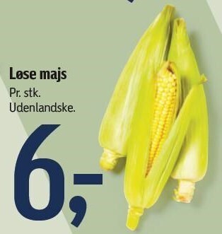 Føtex Løse majs pr. stk tilbud
