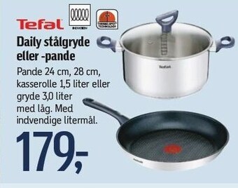 Føtex Daily stålgryde eller- pande tilbud