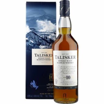 Netpris Talisker malt whisky 10 år 45,8% 0,7 ltr. tilbud