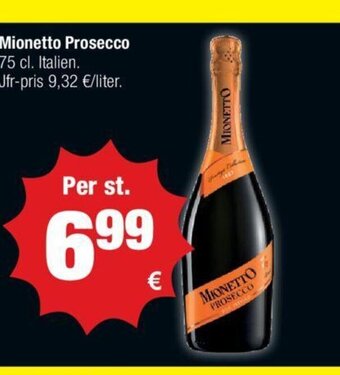 Calle Mionetto Prosecco 75 cl tilbud