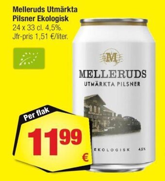 Calle Melleruds Utmärkta Pilsner Ekologisk tilbud