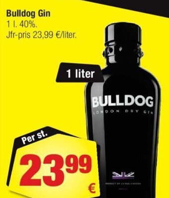 Calle Bulldog Gin tilbud