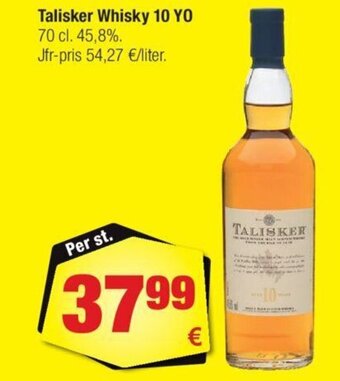 Calle Talisker Whisky 10 YO tilbud