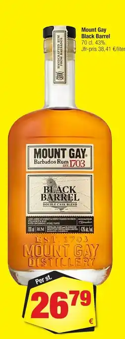 Mount Gay Black Barrel