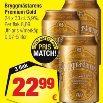 Calle Bryggmästarens Premium Gold tilbud