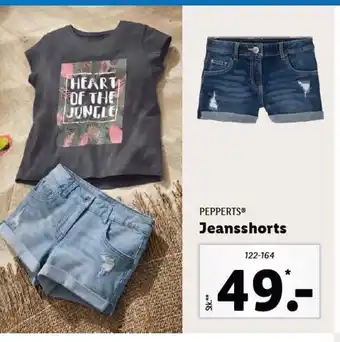 Lidl PEPPERTS® Jeansshorts tilbud