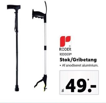 RIDDERⓇ Stok/Gribetang