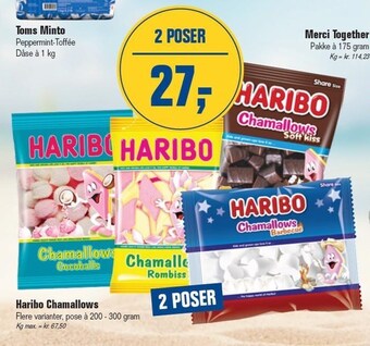 Otto Duborg Haribo chamallows tilbud