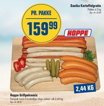 Otto Duborg Hoppe grillpølsemix tilbud