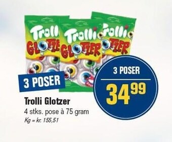 Otto Duborg Trolli glotzer tilbud