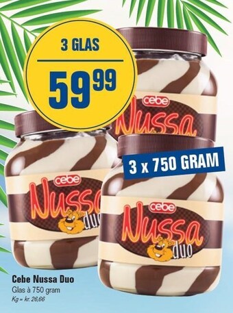 Cebe nussa duo
