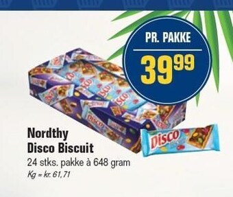 Otto Duborg Nordthy disco biscuit tilbud