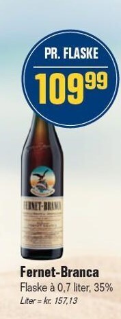 Otto Duborg Fernet-branca tilbud