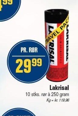 Otto Duborg Lakrisal tilbud