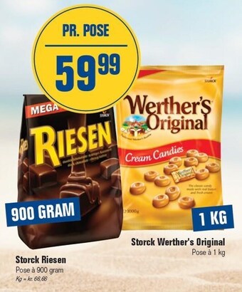 Otto Duborg Storck riesen eller werther's original tilbud
