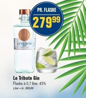 Otto Duborg Le tribute gin tilbud