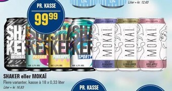 Otto Duborg Shaker eller mokaï tilbud