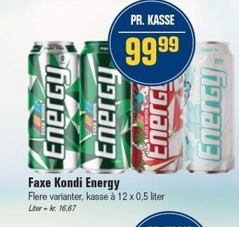 Otto Duborg Faxe kondi energy tilbud
