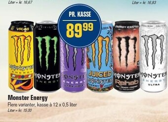 Otto Duborg Monster energy tilbud