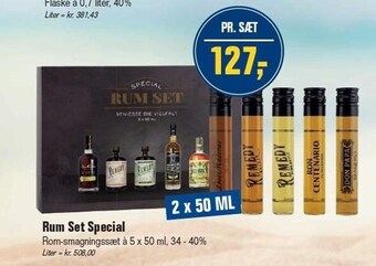 Otto Duborg Rum set special tilbud