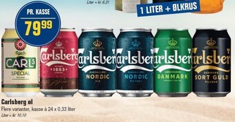 Otto Duborg Carlsberg øl tilbud
