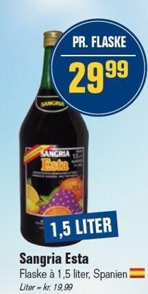 Otto Duborg Sangria esta tilbud